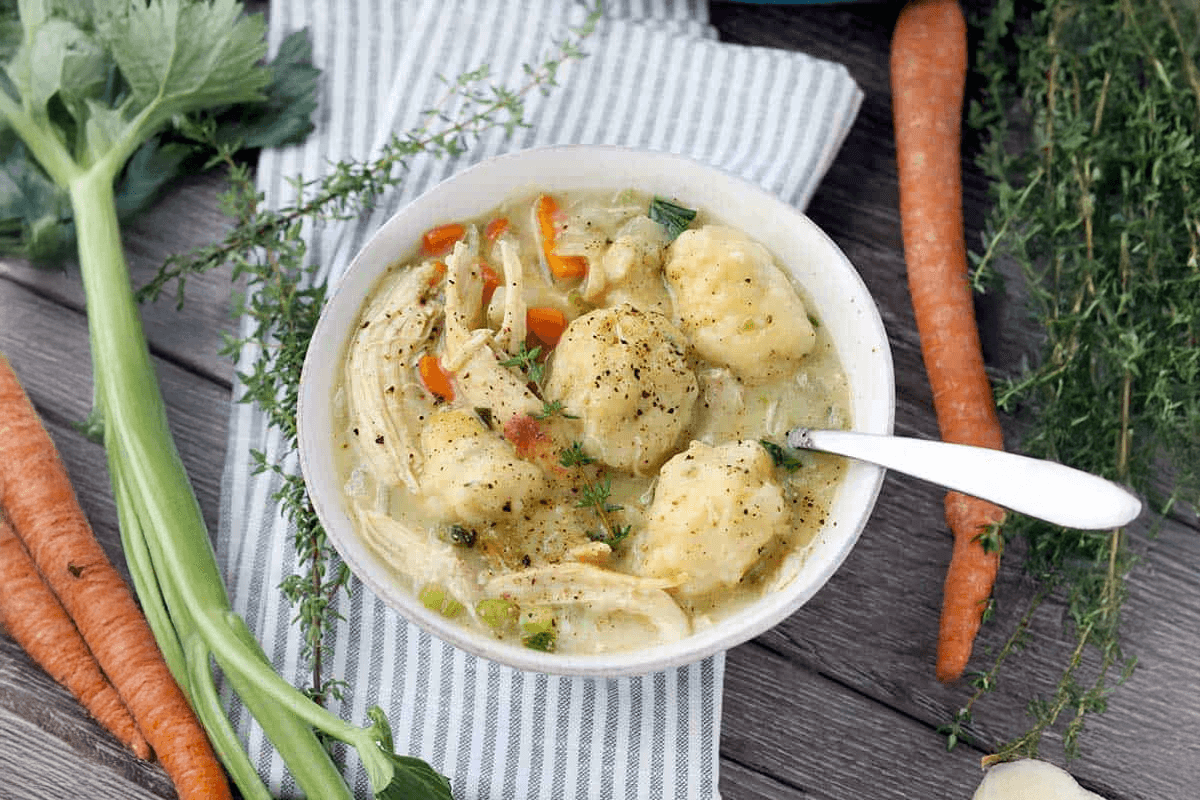 Homestyle Chicken and Dumplings