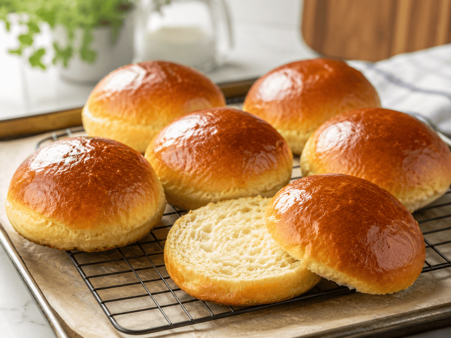 Brioche Burger Buns
