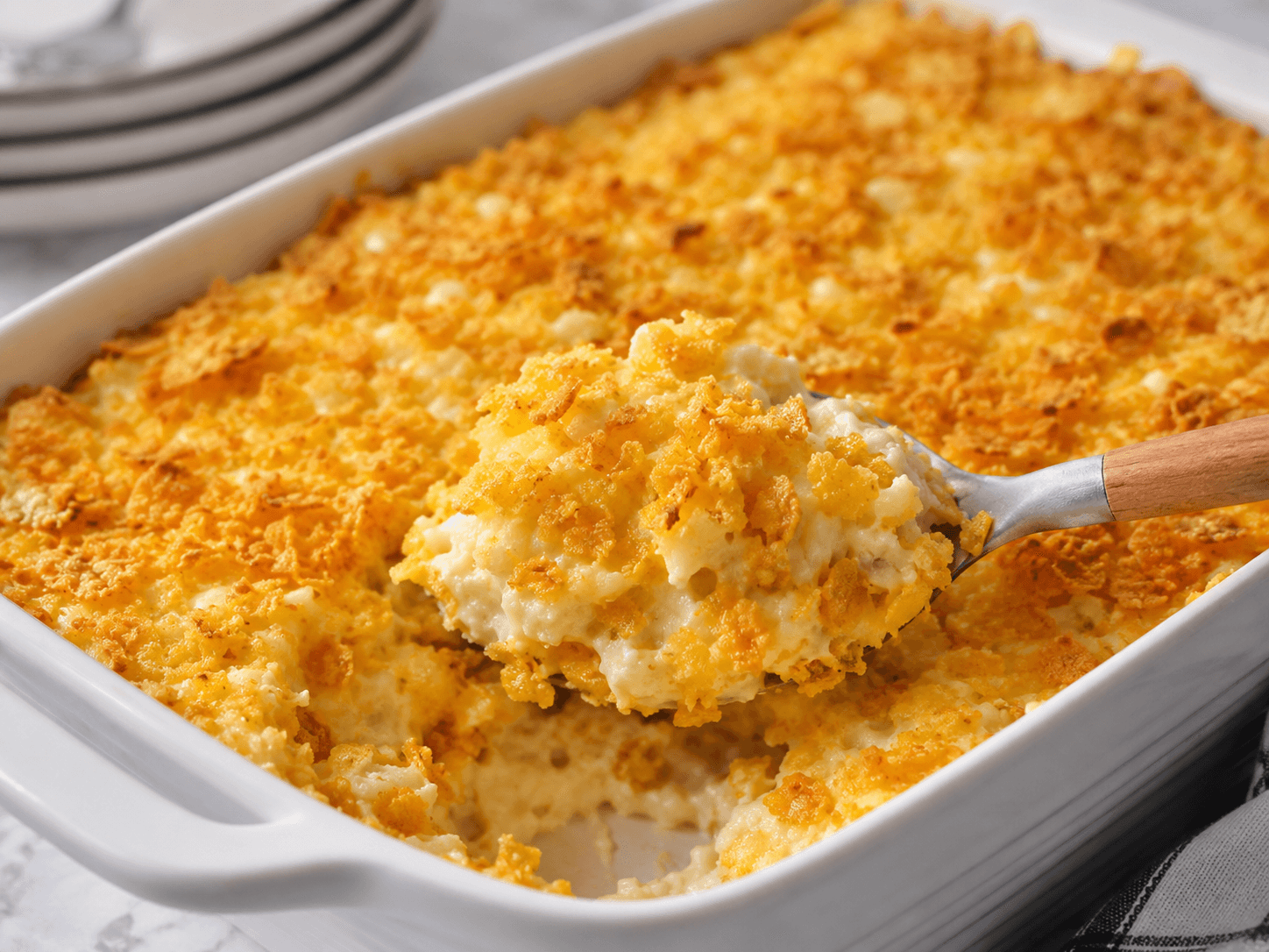 Oven-Baked Hash Brown Casserole