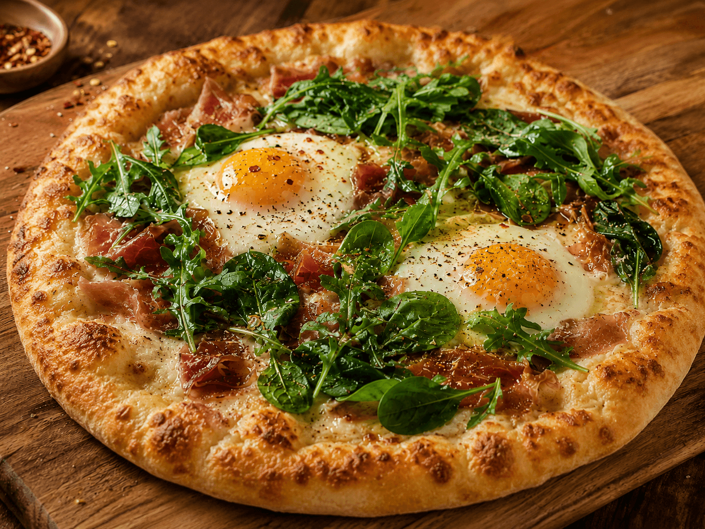 Croque Madame Pizza