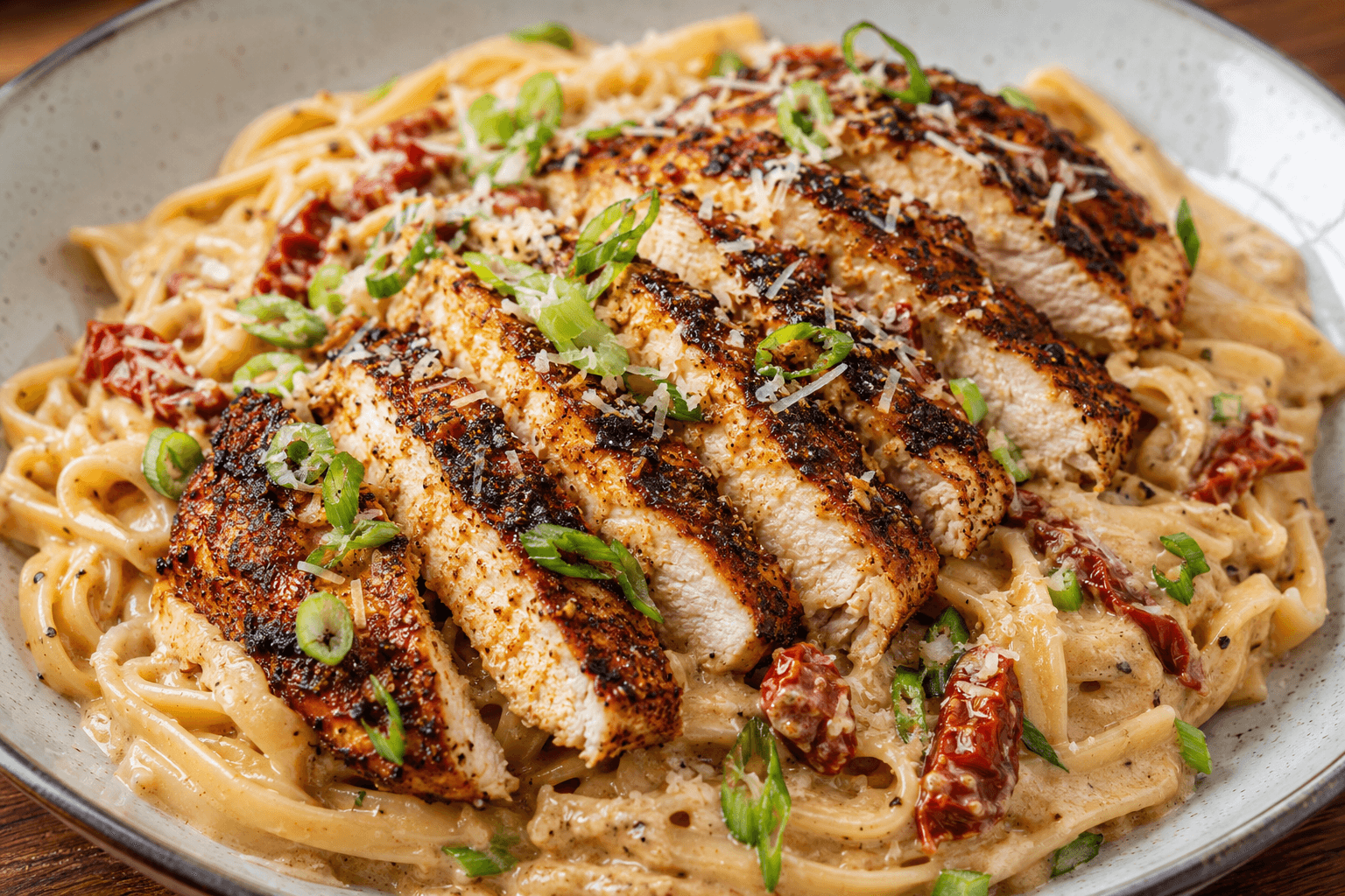 Cajun Chicken Alfredo