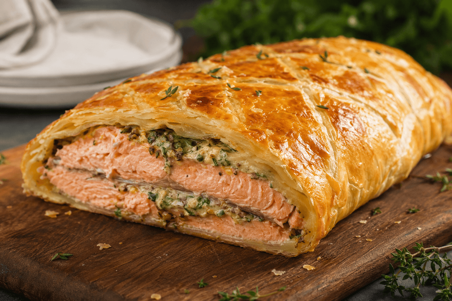 Salmon en Croûte