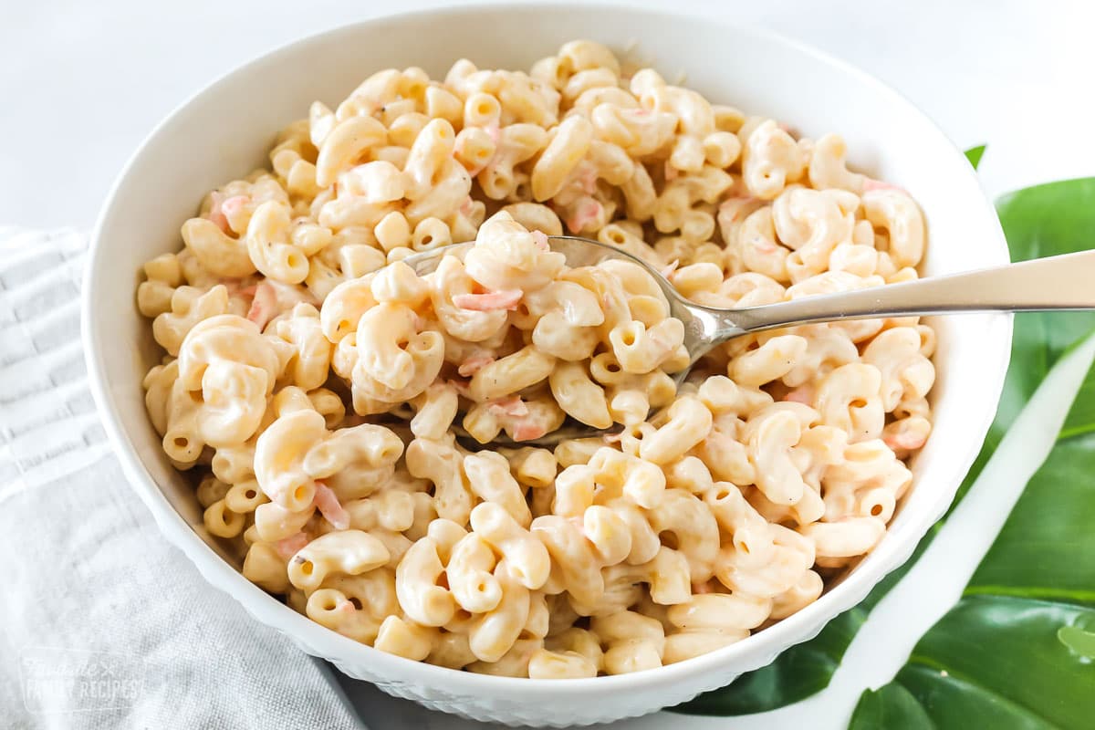 Hawaiian Style Mac Salad