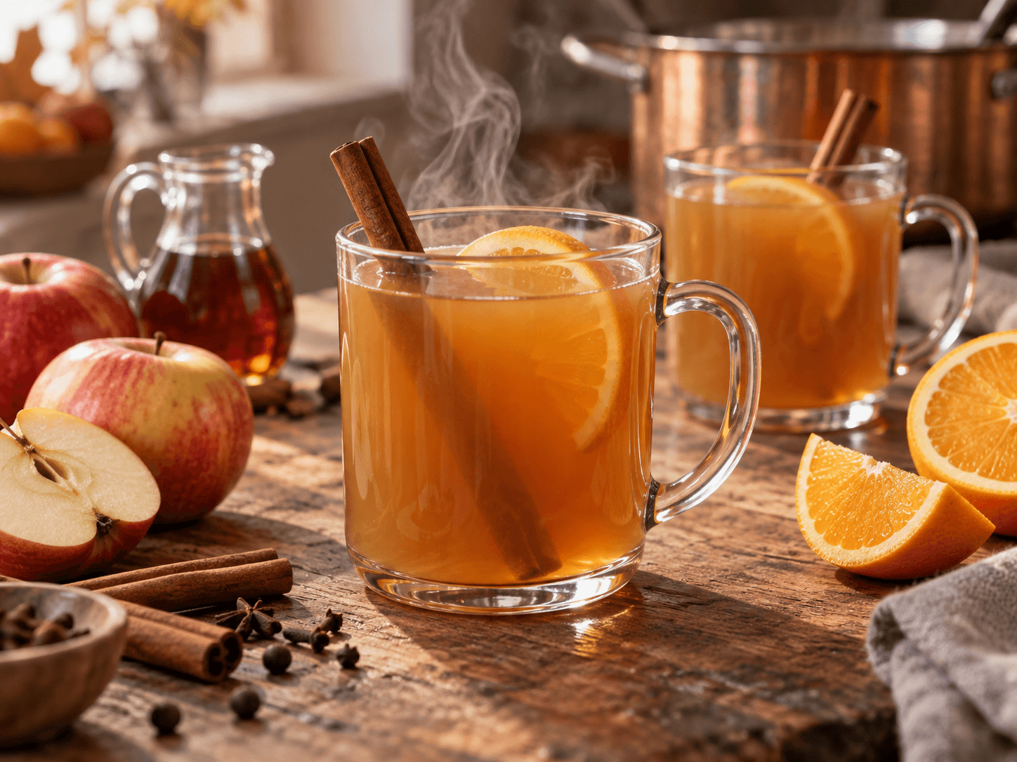 Homemade Apple Cider