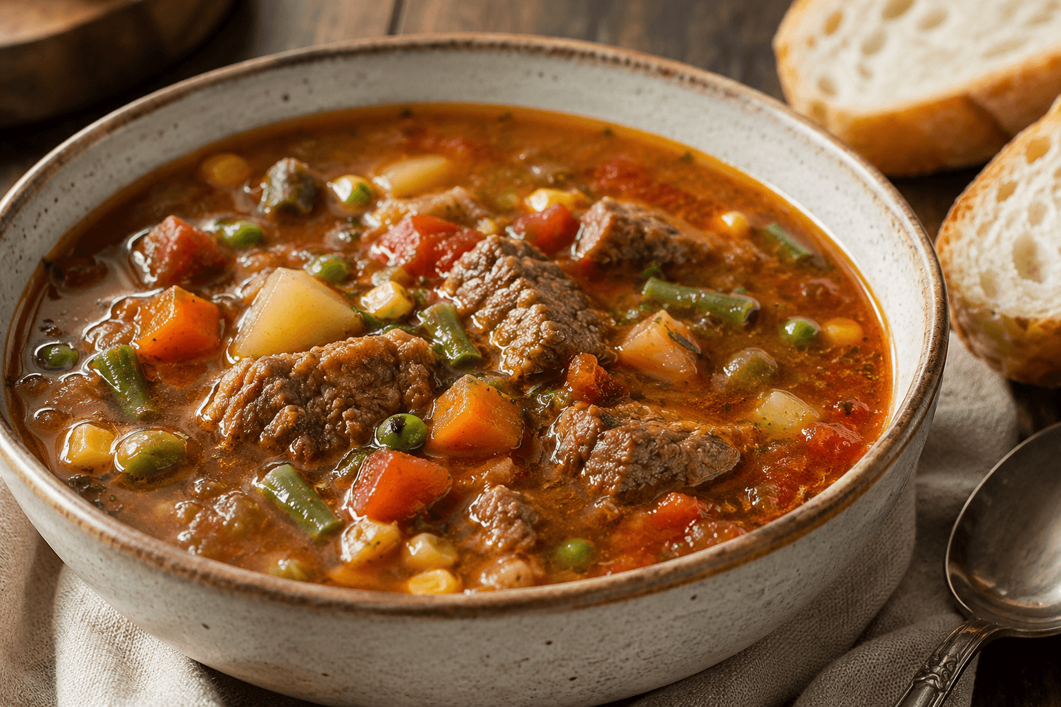 Grandma’s Beef and Vegetable Soup