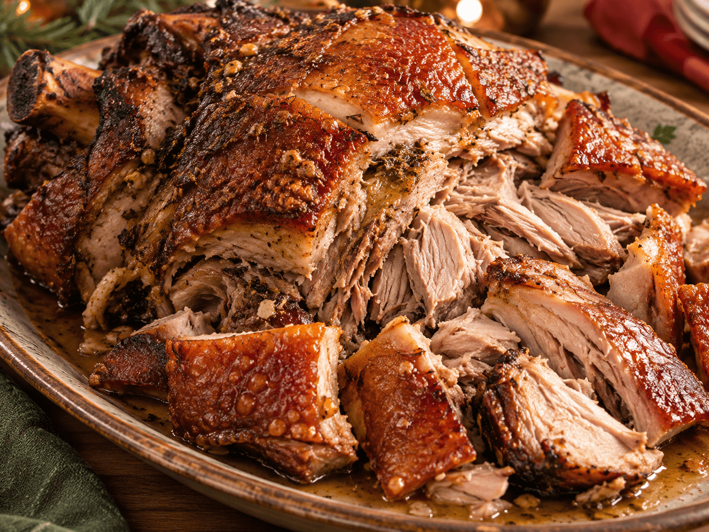 Puerto Rican Christmas Pernil